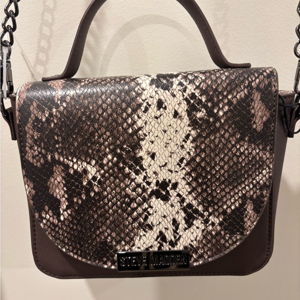 Steve Madden Python Snakeskin Crossbody Bag - 🆕 … - image 5